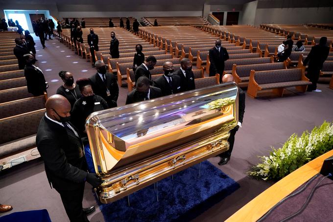George Floyd pogreb | Foto: Reuters