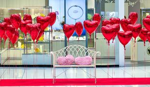 Od balonov do srčkov: uživajte v romantičnem vzdušju Cityparka