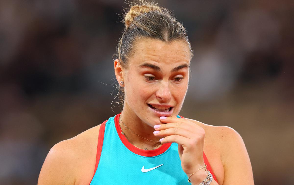 Arina Sabalenka | Arina Sablenka je letos v zelo dobri formi. Kako daleč se lahko prebije na OP Francije. Tega turnirja še ni dobila. | Foto Reuters