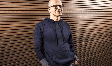 Microsoft bo vodil Satya Nadella, umika se tudi Bill Gates