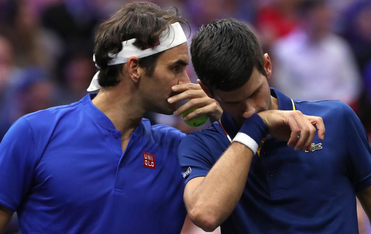 Novak Đokovič, Roger Federer | Foto Gulliver/Getty Images