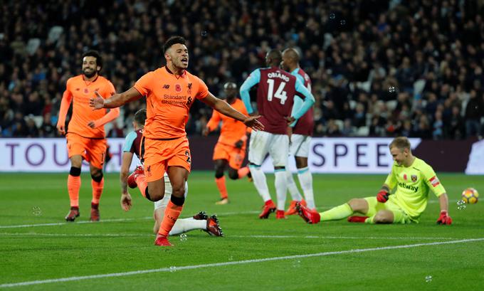 Liverpool je v nedeljo ponižal West Ham s 4:1. | Foto: Reuters