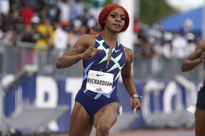 Sha'Carri Richardson | Sha'Carri Richardson je v teku na 100 metrov je zmagala s časom 10,72 sekunde, kar je deveti najboljši čas v zgodovini v tej disciplini.  | Foto Guliverimage