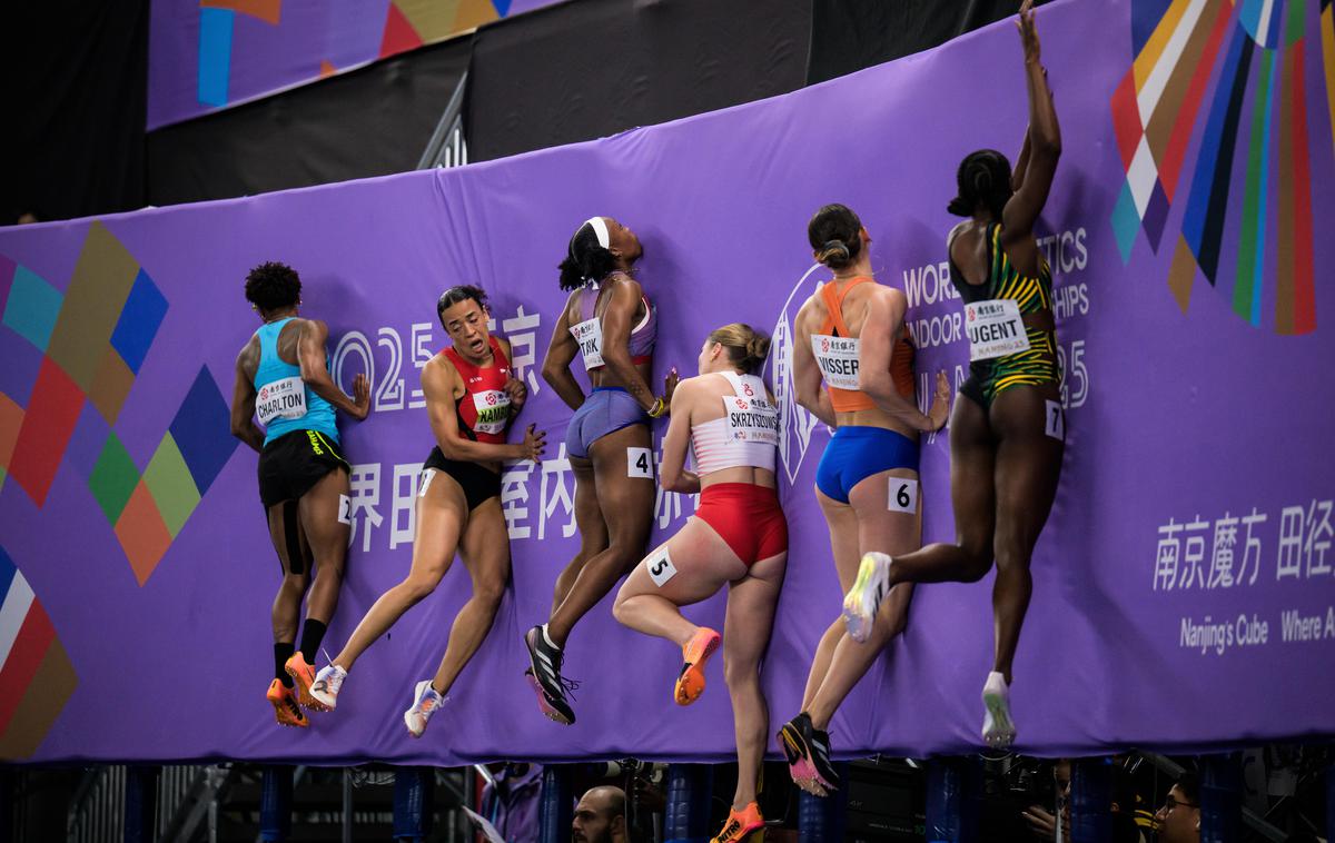 Dvoranska atletika, splošna, SP Nanjing 2025 | Šprinterji in špritnterke se bodo lahko to zimo v zaščitne blazine zaletavali na rekordnem številu dvoranskih mitingov. | Foto Guliverimage