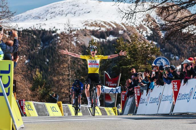 Tadej Pogačar | Tadej Pogačar je na zaključnem vzponu sedme etape potrdil premoč na dirki Pariz - Nica. | Foto A.S.O./Aurélien Vialatte