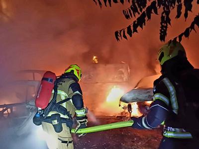 V Zagrebu gori skladišče gum, poškodovanih več ljudi