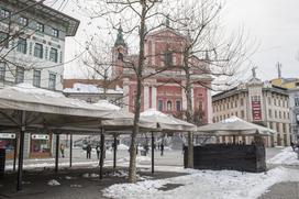 Kavarna Trmostovje, Prešernov trg