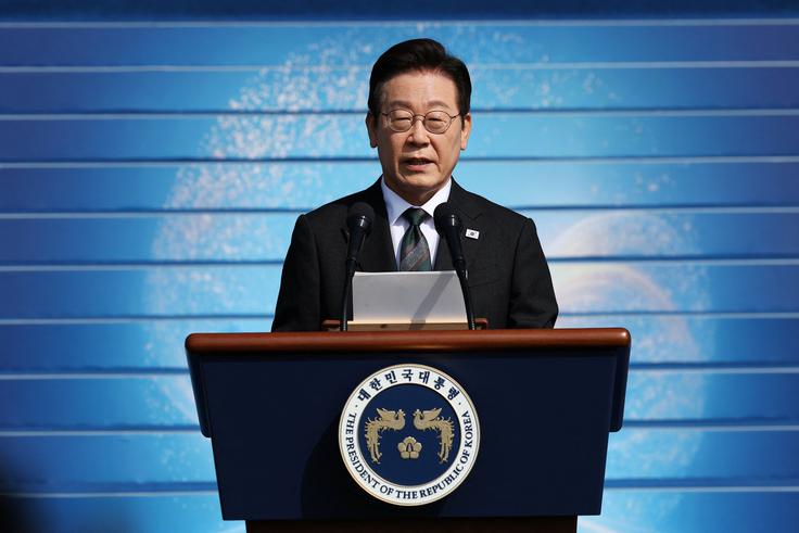 Južnokorejski predsednik Lee Jae Myung | Foto: Reuters