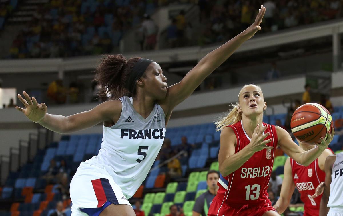 Francija Srbija Ženska Košarka 2016 | Francozinje in Srbkinje so se uvrstile v nedeljski finale. | Foto Reuters