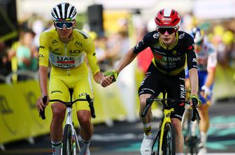 Tadej Pogačar o taktiki Visme: Malo so bili nadležni z vsemi temi napadi