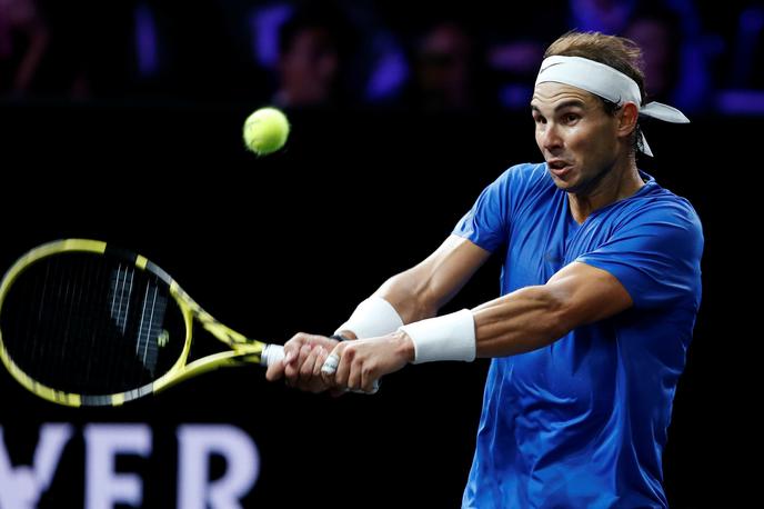 Rafael Nadal | Rafael Nadal je bil boljši od Miloša Raonića. | Foto Reuters