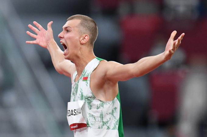 Tudi beloruski tekmovalec Maksim Nedasekau je s 3. mestom dosegel uspeh kariere.  | Foto: Guliverimage/Vladimir Fedorenko
