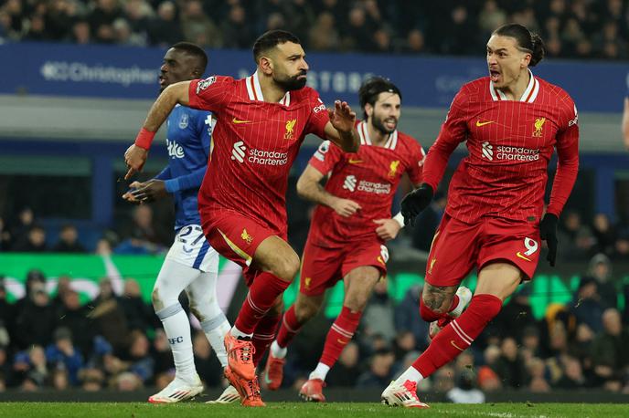 Liverpool Mohamed Salah | Mohamed Salah je zadel za vodstvo Liverpoola z 2:1, a so dobili gol za izenačenje globoko v sodnikovem dodatku. | Foto Reuters