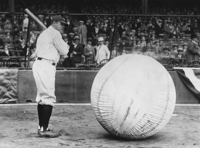 Je izumitelj "funkcionalnega ličenja" legendarni bejzbolist Babe Ruth? | Foto: Guliverimage/Getty Images