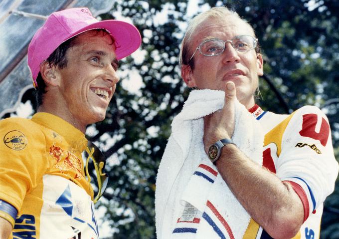 Greg LeMond in Laurent Fignon sta leta 1989 uprizorila izjemno dirko. Na koncu je zmagal LeMond z osmimi sekundami prednosti, kar je do zdaj zmaga z najmanjšo razliko. | Foto: Reuters