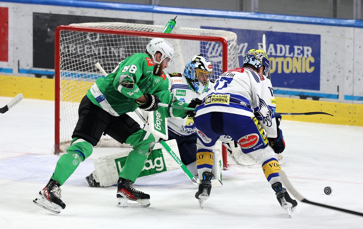 IceHL: HK Olimpija - VSV Beljak | Olimpija je na domačem ledu klonila proti Beljaku. | Foto www.alesfevzer.com
