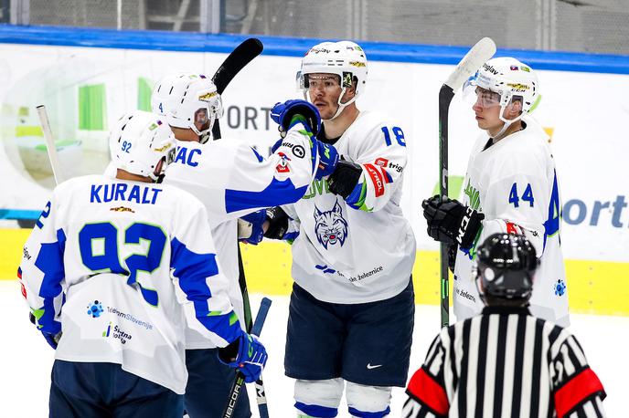 Beat Vocid19: Slovenija - Romunija slovenska hokejska reprezentanca | Slovenski hokejisti so dobili tudi predzadnjo pripravljalno tekmo pred domačim SP. | Foto Morgan Kristan/Sportida