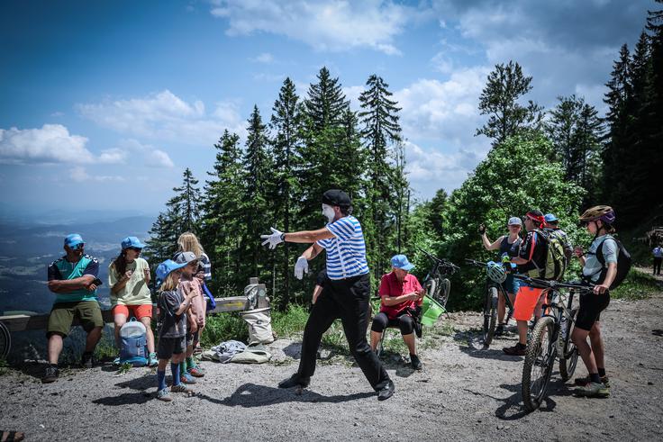Dirka po Sloveniji Golte, navijači | Foto: Ana Kovač