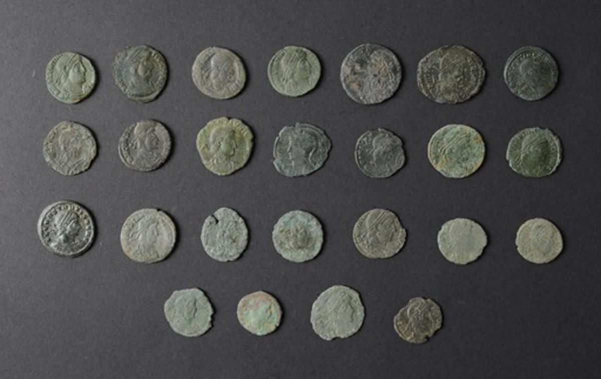 Ljubija, najdišče novcev | Lani septembra so arheologi začeli izkopavanja, pri tem pa so si pomagali z detektorjem kovin. | Foto Pokrajinski muzej Celje