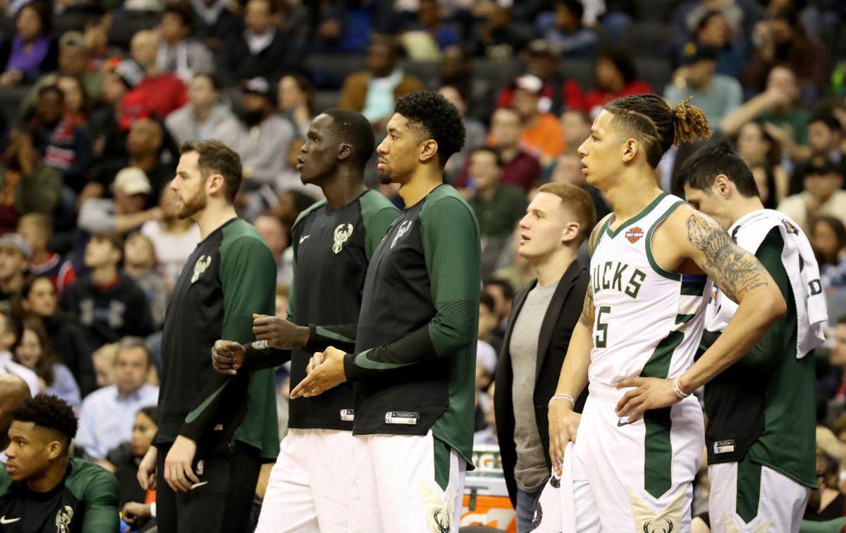 Milwaukee Bucks | Giannis Antetokounmpo v tej sezoni blesti, posledično pa tudi Milwaukee Bucks. | Foto Gulliver/Getty Images