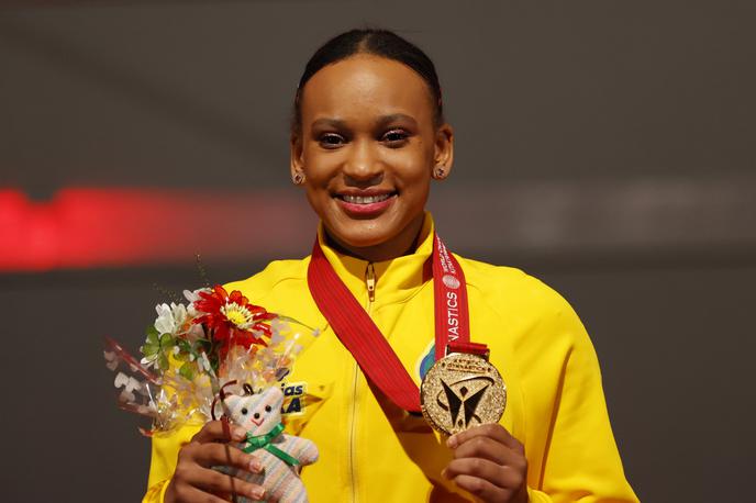 Rebeca Andrade | Rebeca Andrade se trenutno pripravlja na svetovno prvenstvo, ki bo od 19. do 25. oktobra v Džakarti v Indoneziji. | Foto Guliverimage