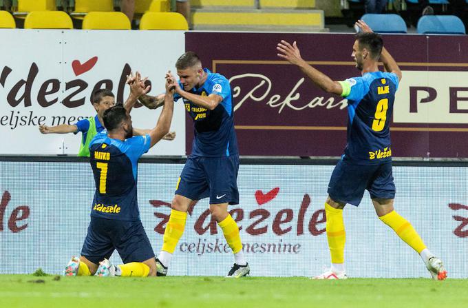 Celjani bi se v primeru napredovanja v zadnjem krogu kvalifikacij pomeril z zmagovalcem para AEK Larnaka/Maccabi Tel Aviv. | Foto: Vid Ponikvar/Sportida