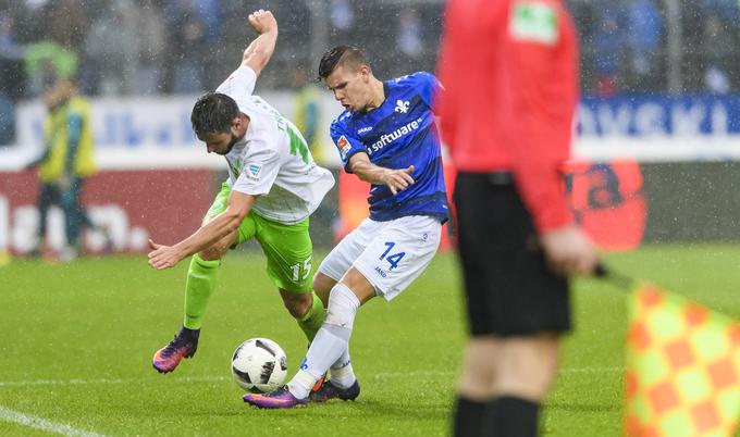 Roman Bezjak je pomagal Darmstadtu do druge zmage v tej sezoni. | Foto: Guliverimage/Getty Images