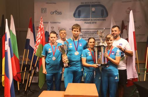 Zidar evropski podprvak, Slovenija bronasta