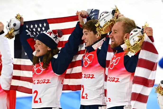 akrobatski skoki mešana ekipa | Američani so olimpijski prvaki. | Foto Guliverimage