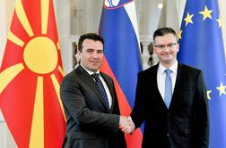 Šarec: Slovenija podpira določitev začetka pogajanj Skopja z EU v juniju