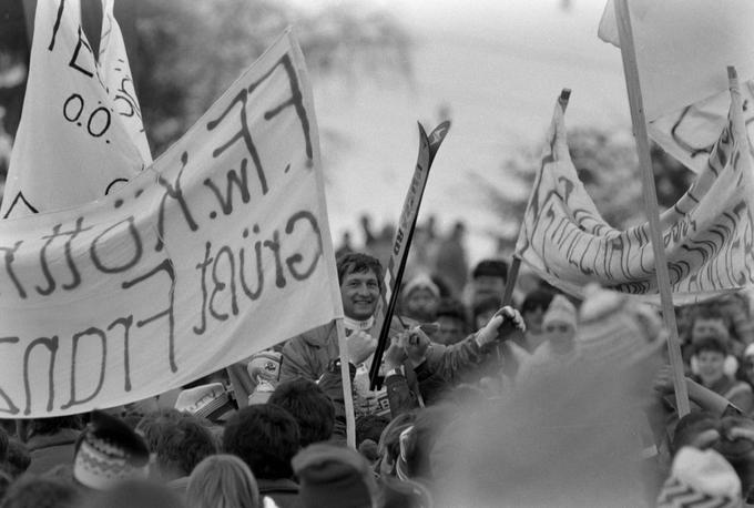 Klammer leta 1984 po zmagi v Kitzbühlu. Na zloglasnem Streiffu je zmagal štirikrat. | Foto: Guliverimage/Vladimir Fedorenko