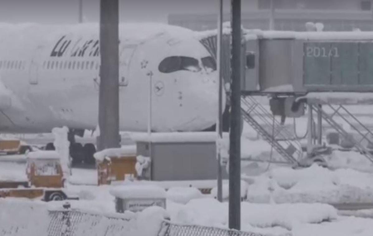 München, letališče, led, zaprtje | V Münchnu imajo težave z ledom.  | Foto Reuters