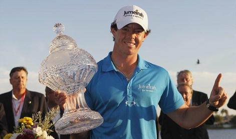 McIlroy prevzel vodilno vlogo med golfisti