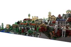 Tolkienov Razendel iz osupljivih 200 tisoč lego kock