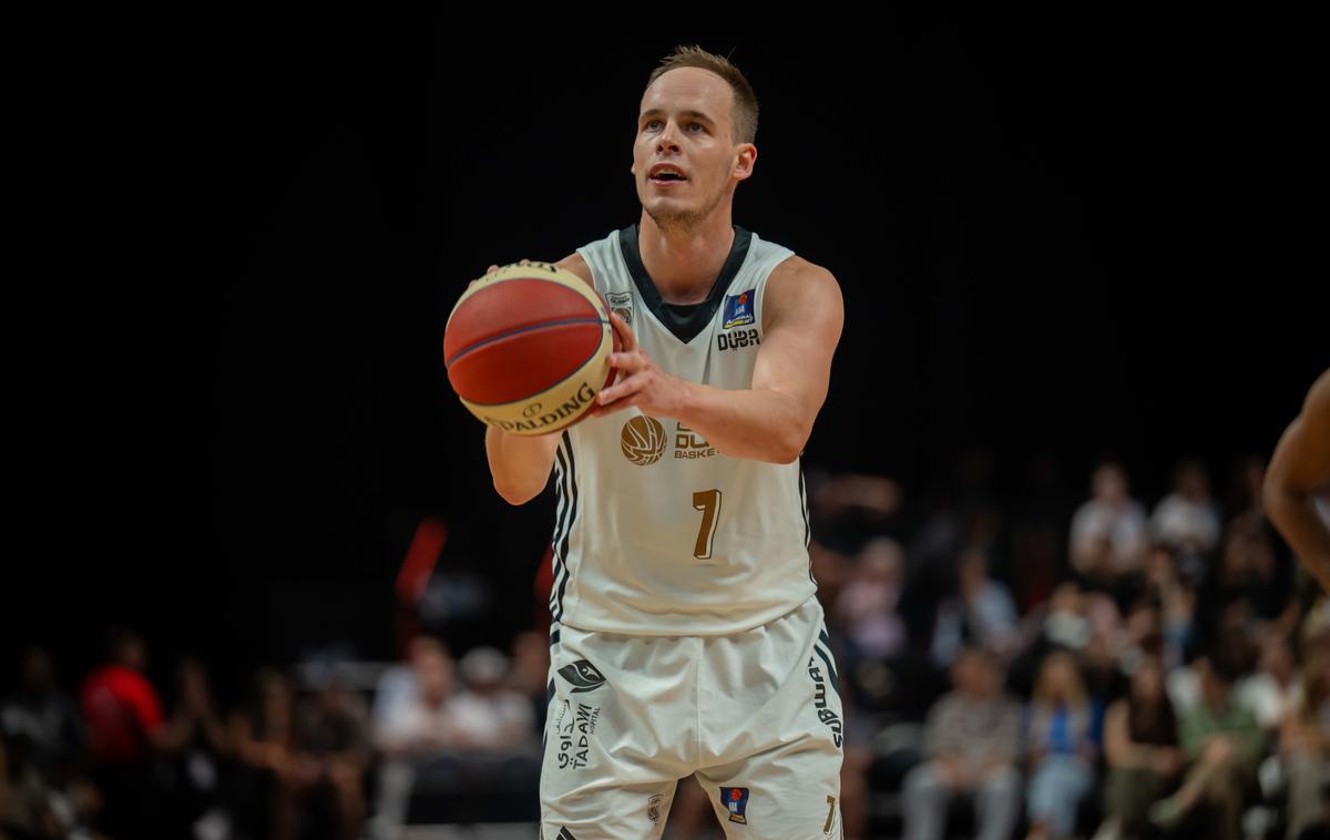 Klemen Prepelić | Klemen Prepelič z Dubajem gosti Partizan. | Foto Liga ABA