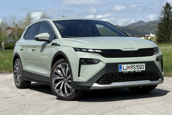 Škoda elroq | Foto Gregor Pavšič