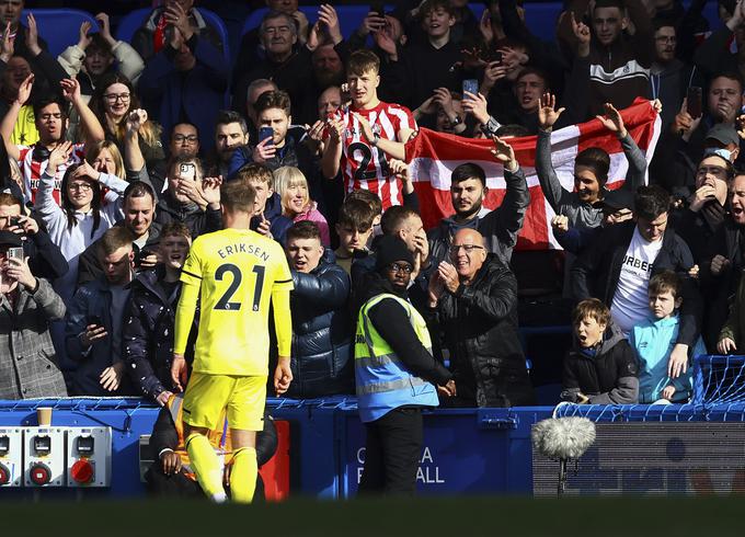 Christian Eriksen se je vpisal med strelce na Stamford Bridgu. | Foto: Guliverimage/Vladimir Fedorenko