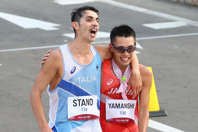 Massimo Stano | Massimo Stano je za olimpijsko zlato presenetljivo opravil z japonskimi favoriti. | Foto Reuters
