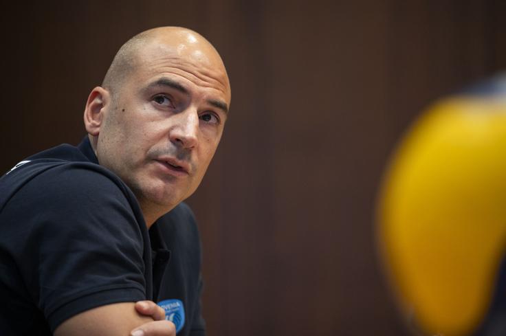 "Da postanem trener pomembne reprezentance, kot je Slovenija, je zame uresničitev sanj, vse odkar sem postal trener." | Foto: Boštjan Podlogar/STA