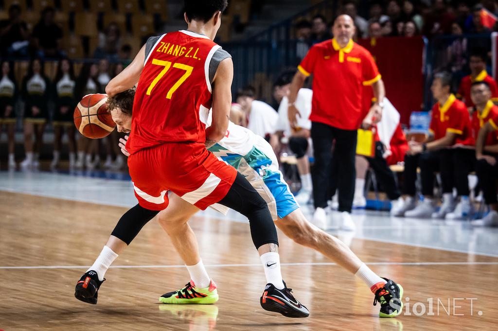 Slovenija : Kitajska slovenska košarkarska reprezentanca