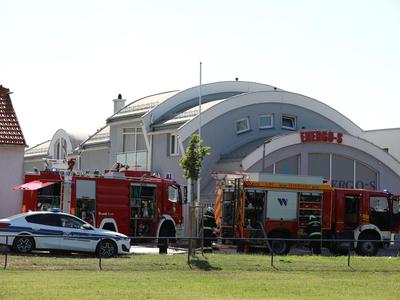 V podjetju v Varaždinu izbruhnil požar
