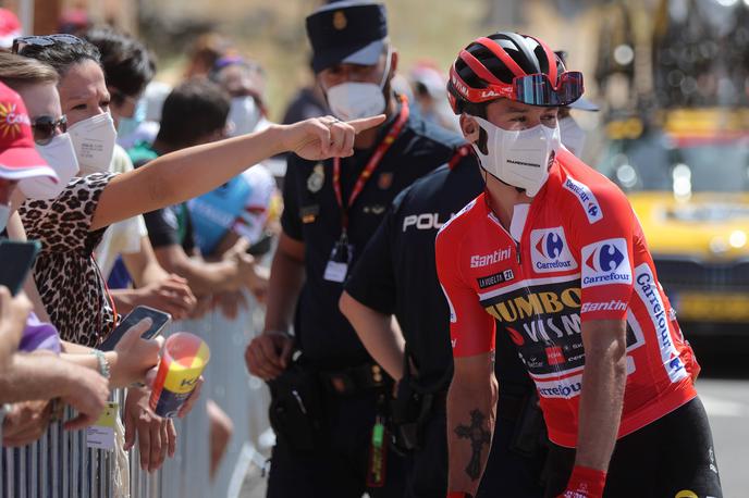 Primož Roglič - Vuelta 2021 | Primož Roglič je danes varno prispel v cilj druge etape Vuelte. | Foto Guliverimage