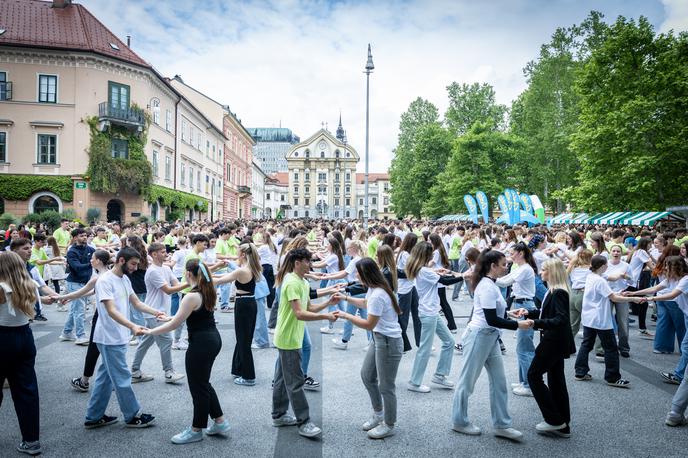 Maturantska Parada 2025 | Največja prireditev pod okriljem Plesne zveze Slovenije je bila v Ljubljani, kjer je plesalo okoli 2.500 maturantov oziroma štiri tisoč udeležencev. | Foto Gaja Hanuna