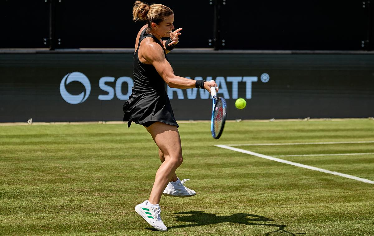 Julija Putinceva | Maria Sakkari je dobila tesen dvoboj, po njem pa se je med igralkama zaiskrilo. | Foto Guliverimage