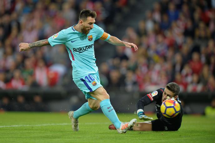 Lionel Messi Kepa Arrizabalaga | Foto Reuters