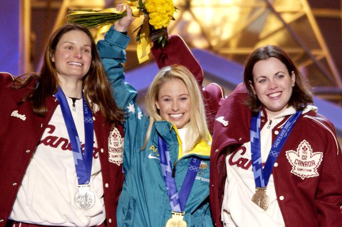 Alisa Camplin | Alisa Camplin je spisala dve posebni zgodbi na zimskih olimpijskih igrah 2002 in 2006. | Foto Guliverimage