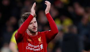 Lallana podaljšal z Liverpoolom do konca julija, da bo lahko praznoval naslov prvaka