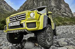 Mercedesov avtomobilski alpinist za na konec sveta #video
