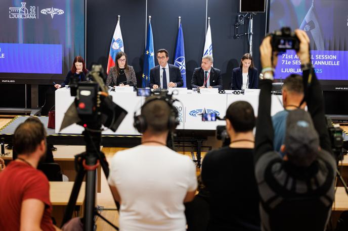 Nato v Ljubljani | V Ljubljani se je začelo 71. letno zasedanje Parlamentarne skupščine zveze Nato. | Foto STA