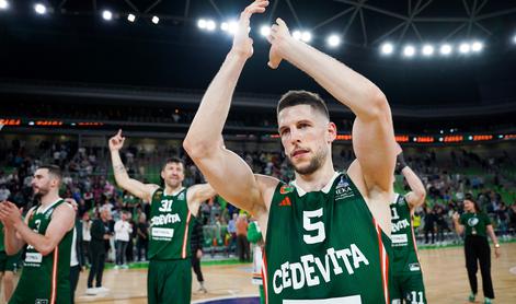Cedevita Olimpija izsilila tretjo tekmo, Nikoliću vzkliki MVP